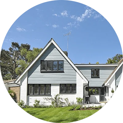 Large suburban house